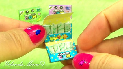 Miniature Kawaii Chewing Gum DIY (actually works!) - YolandaMeow♡-hHAW0G-UlOQ
