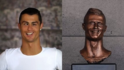 If Ronaldo really looked like his statue