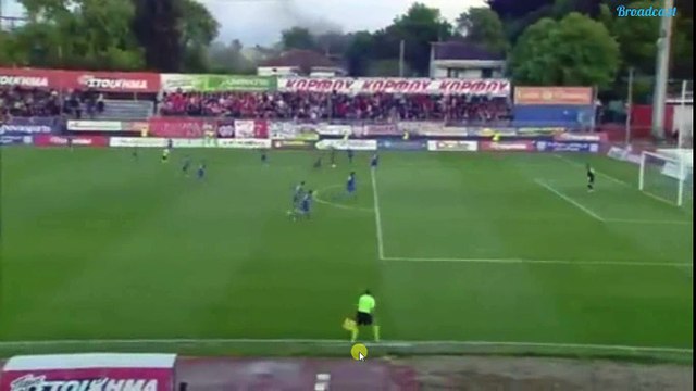 Το γκολ του Φορτούνη - Α.Ο. Κασσιόπη - Ολυμπιακός 0-1 05.04.2017 (HD)