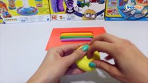 ✔ Play Doh Rainbow Donu ke with plasticine Playdoh. Game Fun Toys. Video for