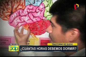 Trastornos del sueño: conoce las complicaciones y cuántas horas debe dormir