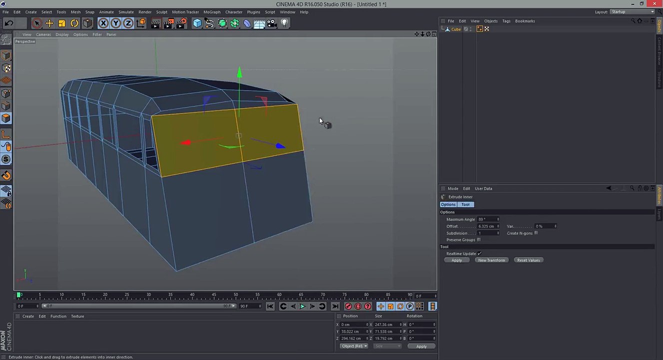 How to create a folding paper animation with C4D - Part 1, Modeling-cML3tia1G-0