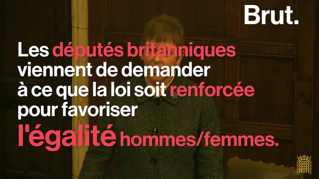 Les députés britanniques débattent de l'égalité homme/femme au travail