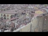 Accumoli (RI) - Terremoto, messa in sicurezza chiesa San Francesco (05.04.17)