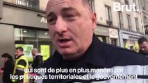 Les sapeurs-pompiers en colère à Paris