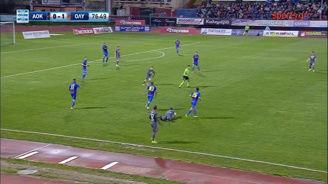 0-2 Marko Marin GOAL - Kerkyra 0-2 Olympiakos Piraeus 05.04.2017 [HD]