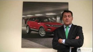 Luis Antonio Ruiz, Presidente de Jaguar Land Rover, presenta el Range Rover Evoque