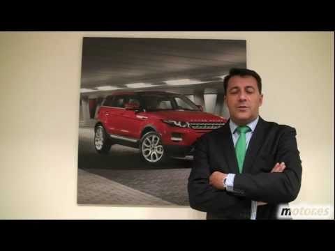Luis Antonio Ruiz, Presidente de Jaguar Land Rover, presenta el Range Rover Evoque
