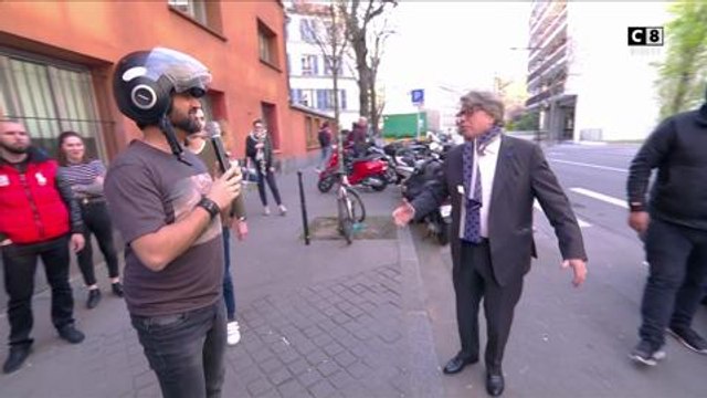 TPMP : Cyril Hanouna croise par hasard Gilbert Collard qui l'a insulté, et c'est très drôle !