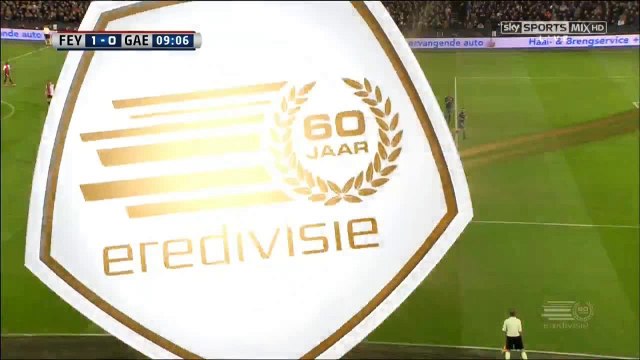 Jens Toornstra Goal HD - Feyenoord	1-0	G.A. Eagles 05.04.2017