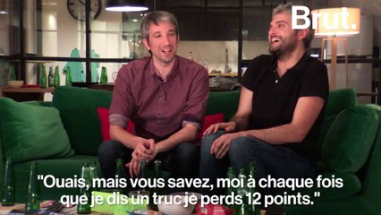 Pierre-Emmanuel Barré et Guillaume Meurice regardent le débat