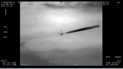 UFO Recorded with Thermal Cam on a Chilean Navy Helicopter