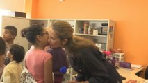 Infanta Elena visita favela en Sao Paulo y acompaña proyectos sociales-.