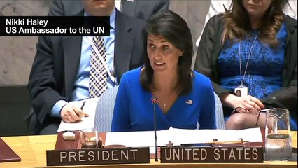 US envoy to UN slams Russia over suspected Syria chemical attack