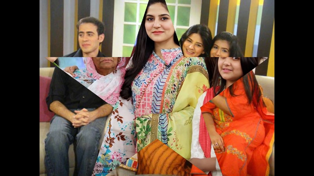 Sanam Baloch with her FAMILY .