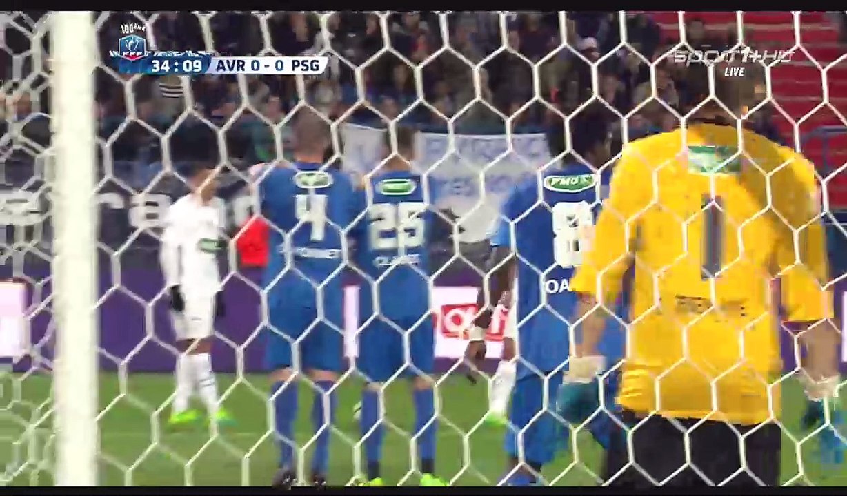 Hatem Ben Arfa Goal HD - Avranches 0-1 PSG - 05.04.2017