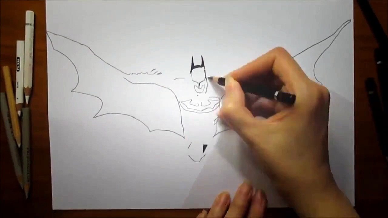 Blague - 3D, crayon, dessin, Batman