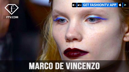 Milan Fashion Week Fall/WItner 2017-18 - Marco De Vincenzo | FashionTV