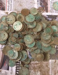 Yol ve Kanalizasyon Çalışmasında Gümüş Sikke Bulundu