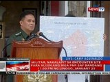 NTVL: AFP Chief Gen. Catapang, magsasagawa ng press conference kaugnay ng engkwentro sa Mamasapano