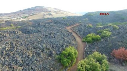 Manisa Türkiye'nin Ilk ve Tek Jeoparkındaki Yürek Burkan Manzara