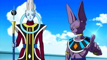 Beerus Punishing  Vegeta Father - King Vegeta and Beerus - English Dub