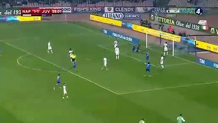 Gonzalo Higuain Second Goal - Napoli 1-2 Juventus 05.04.2017