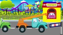 Vehículos de construcción - Excavadora, Grúa, Camión - Camiones infantiles - Carritos para niños