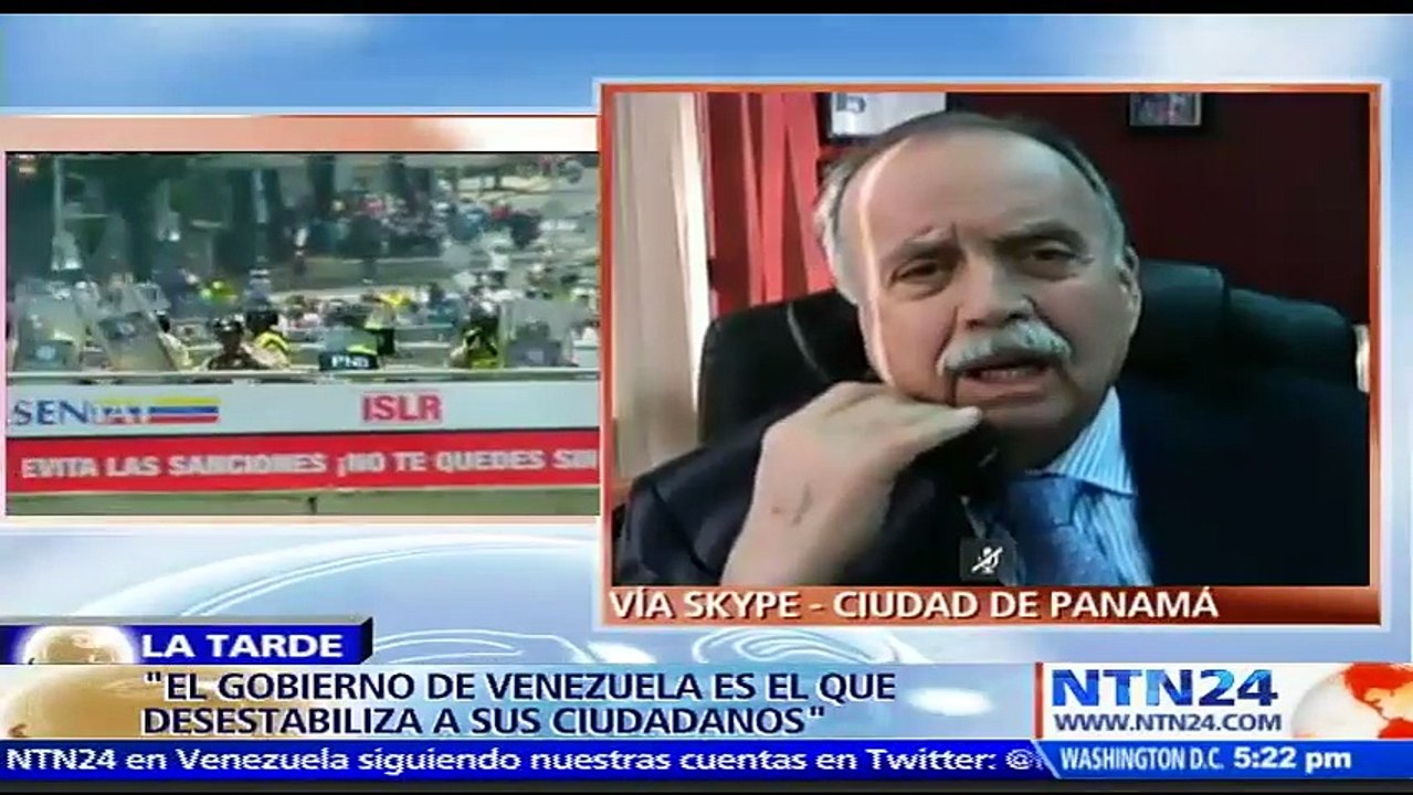 "Los venezolanos apoyan a Luis Almagro y también los países latinoamericanos": Exembajador de Panamá ante la OEA Guillermo Cochez