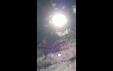 Crazy Footage; NIBIRU moving with sun Texas April 5 2017