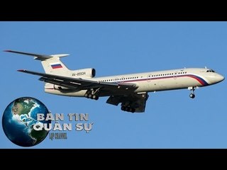 Tin Quân Sự - Máy Bay Quân Sự Nga Chở 92 Người Rơi Xuống Biển Đen, Không Ai Sống Sót | Tai Nạn