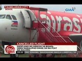 24 Oras: Eroplano ng AirAsia sa Bohol, hindi nakalipad dahil sa na-flat na gulong