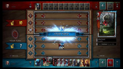 GWENT PS4 Beta Monster Deck Harpies