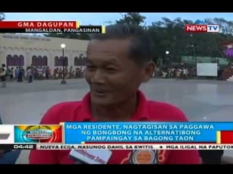 BP: Mga taga-Mangaldan, Pangasinan, nagtagisan sa paggawa ng bongbong