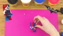 How To Make Lego Harley Quinn from Play Doh! The Leádasdgo Batman Movie Play-Doh Craft _  Crafty Kids