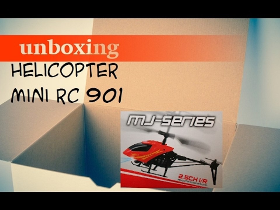 Unboxing Mini RC 901 Helicopter | Gearbest PT