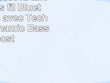 Philips SB330012 Enceinte sans fil Bluetooth Blanc avec Technologie Dynamic Bass Boost