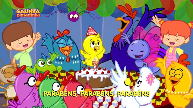 PARABÉNS DA GALINHA PINTADINHA - DVD Galinha Pintadinha 4