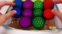 Squishy Balls Busted Broken Learn Colors foA