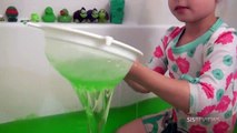 Slime Baff Bath Fun & Learn The Color Green _ asd