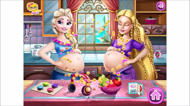Disneys Princess Frozen Elsa and Barbie Best Pregnant Girlfriends BFFS