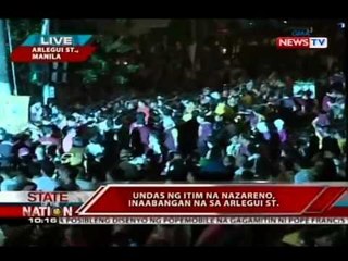 SONA: Pag-usad ng Traslacion ng Itim na Nazaren, patuloy pa rin