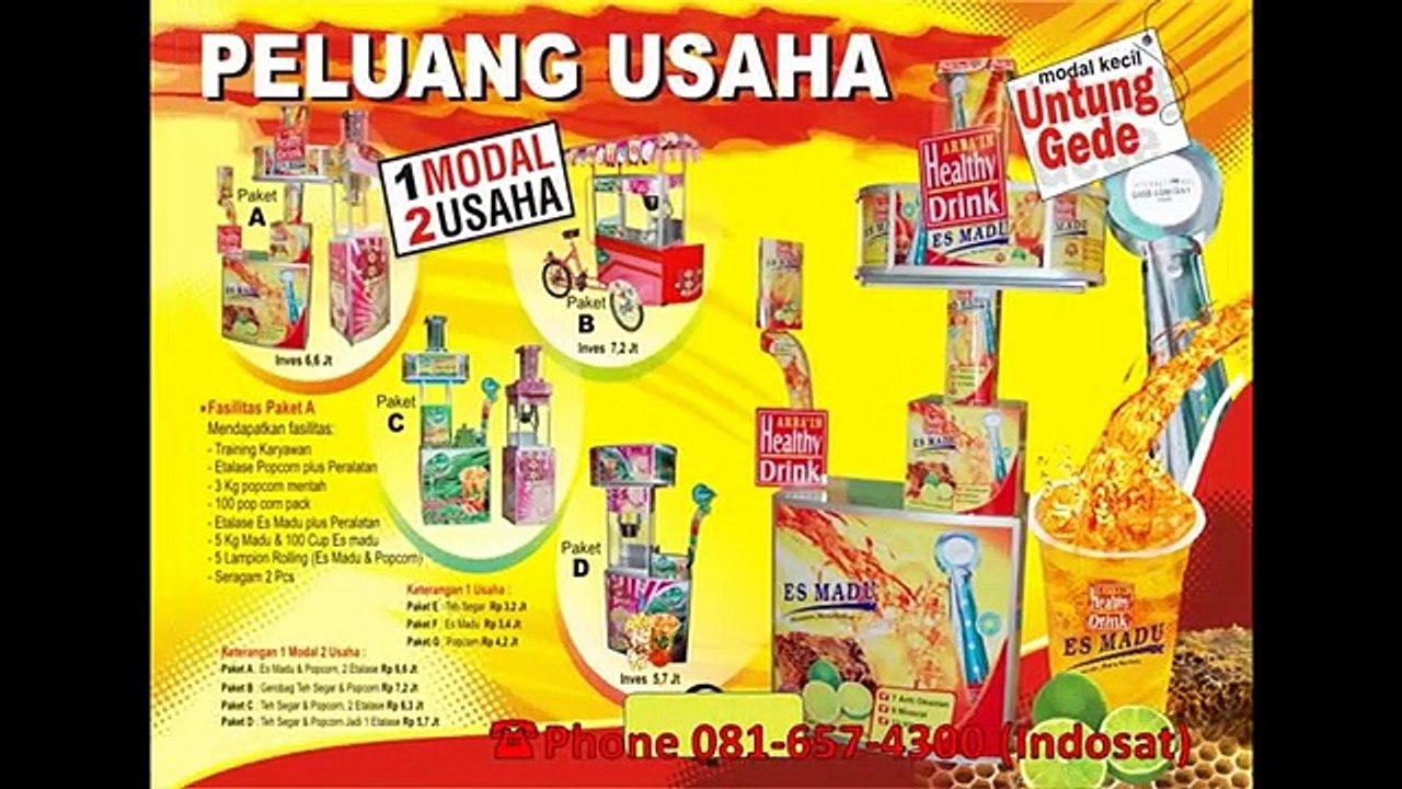 081-657-4300 (Indosat) Waralaba Minuman Ngawi