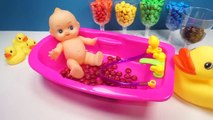 Learn Colors Baby Doll Bath Playing Time DIY Learn Colors Play D