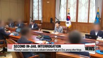 Prosecutors questioning Park for second time at Seoul Detention Center