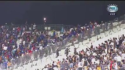 Os Barra Bravas do Chile Quebraram tudo e a Polícia teve que agir!