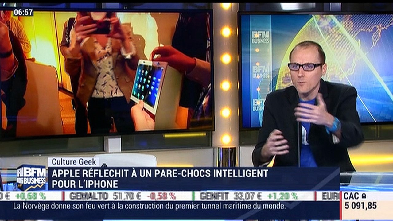 Anthony Morel: Un pare-chocs intelligent, une nouvelle innovation d'Apple – 06/04