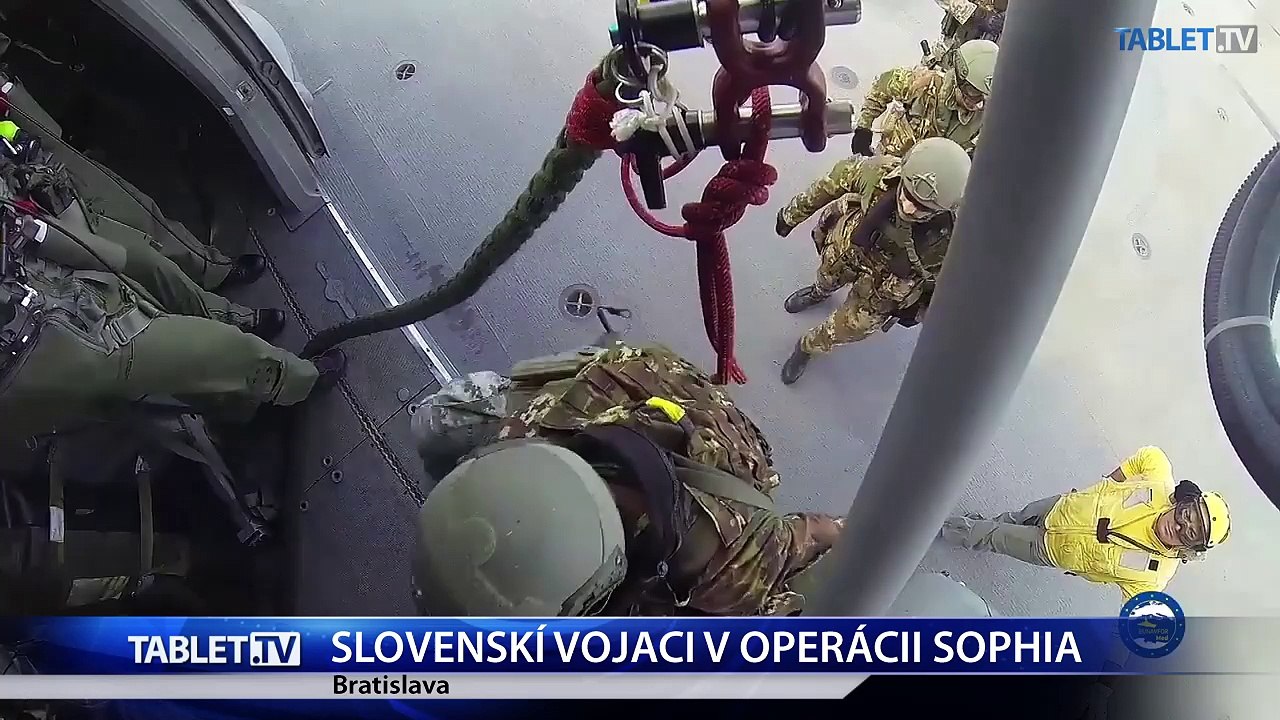 Slovensko pošle vojenských policajtov do Stredozemného mora