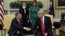 США: президент Трамп прийняв короля Йорданії