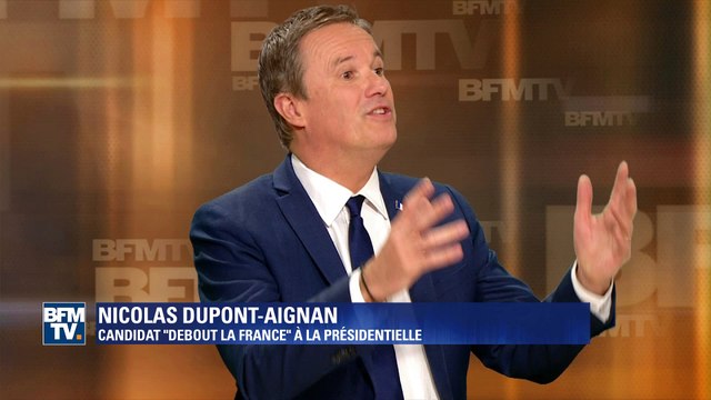 Ils ont tout fait pour bloquer le débat sur France 2 . La colère de Dupont-Aignan contre les grands candidats